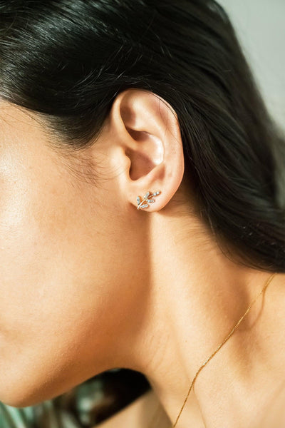 Sierra Earrings - Leaf
