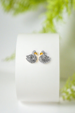 Astor - Swan Stud - Adona Diamonds