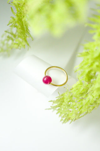 Cerise- Ruby Ring - Adona Diamonds