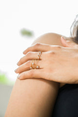 Sierra - Flower Ring - Adona Diamonds