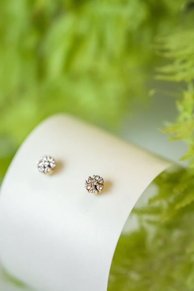 Sierra Earrings- Flower Stud