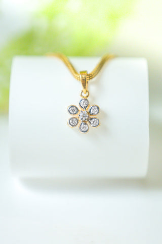 Sierra Pendant - Flower - Adona Diamonds
