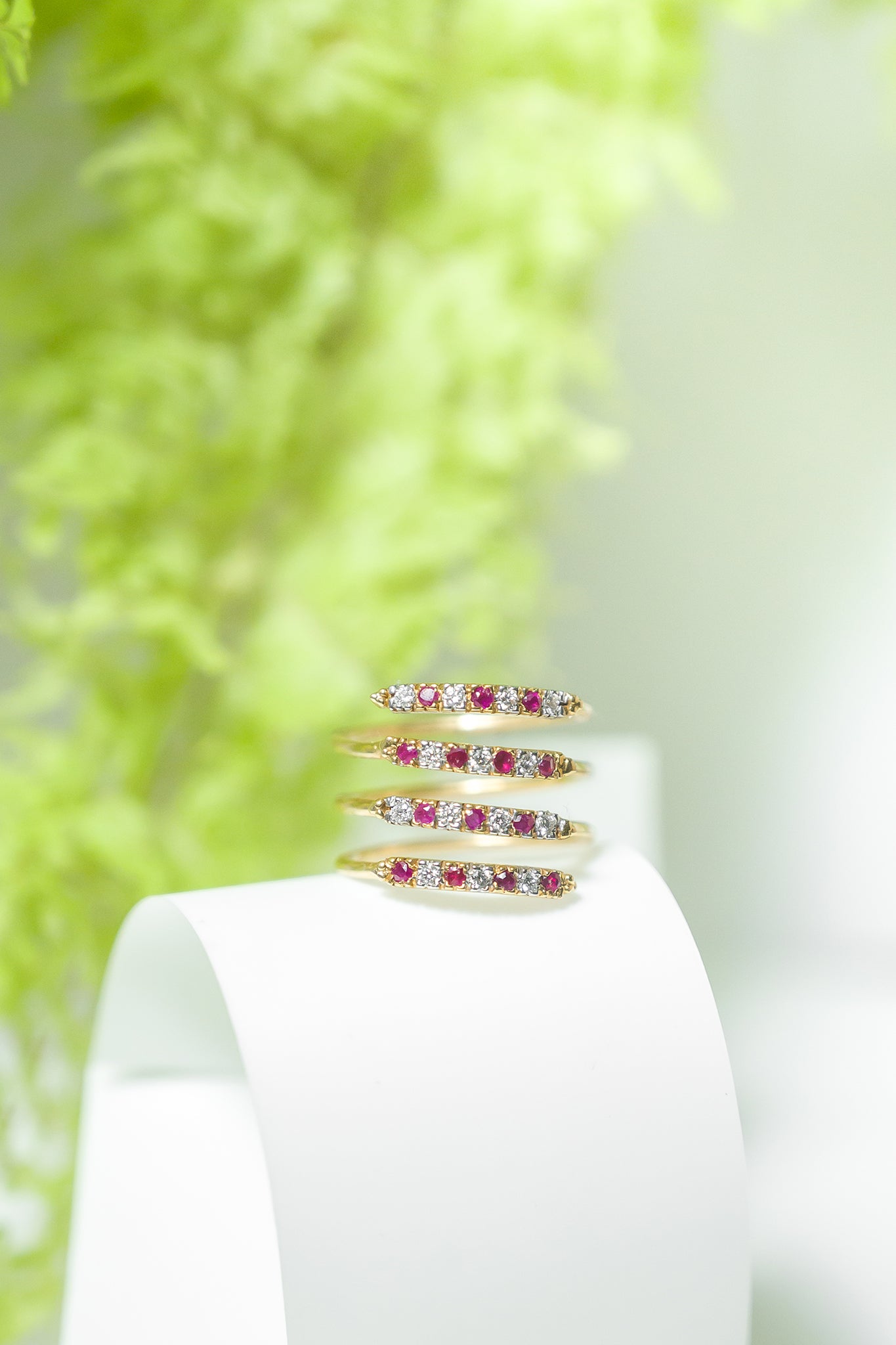 Enya- Ruby and Diamond Ring