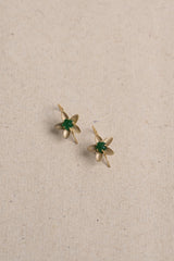 Emerald Blossom Earring