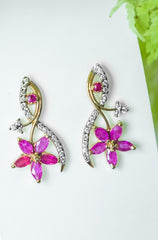 Sierra Fleur- Ruby Earrings